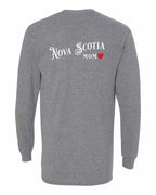 NS Mom Left Chest and Back Long Sleeve Tee - Unisex