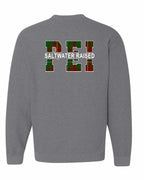 PEI Saltwater Raised Left Chest and Back Crewneck Sweatshirt - Unisex