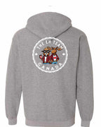 Eh Team Left Chest and Back Zip Hoodie - Gildan Canada (sewn Internationally) - Unisex