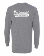 Your Community Swoop NB Left Chest and Back Long Sleeve Tee - Unisex