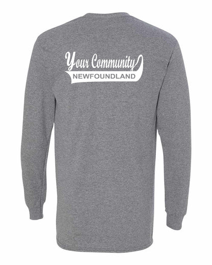 Your Community Swoop (Newfoundland) Left Chest and Back Long Sleeve
