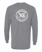 Born & Raised NB Left Chest and Back Long Sleeve Tee - Unisex