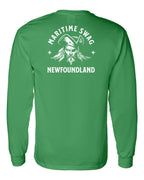 Maritime Swag NFLD Pirate Left Chest and Back Long Sleeve - Unisex