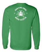 Maritime Swag NS Octopus Left Chest and Back Long Sleeve Tee - Unisex