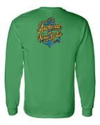 Anchored in NS (New Design) Left Chest and Back Long Sleeve Tee - Unisex