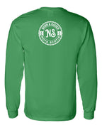 Born & Raised NS Left Chest and Back Long Sleeve Tee - Unisex