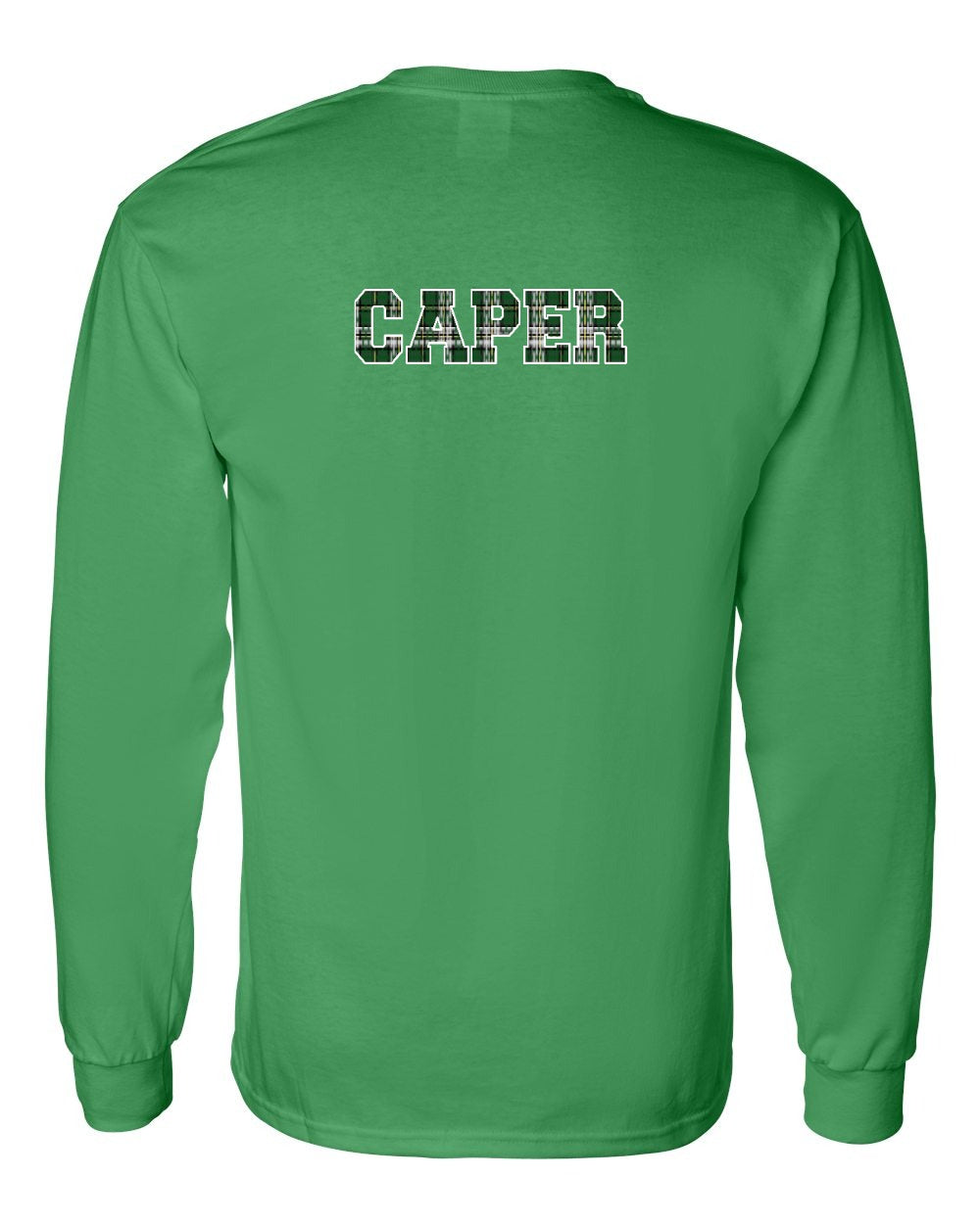 Caper Left Chest and Back Long Sleeve Tee - Unisex