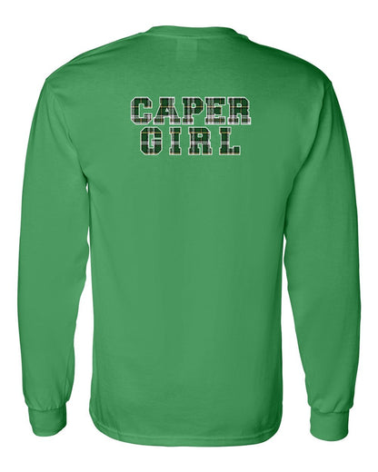 Caper Girl Left Chest and Back Long Sleeve Tee