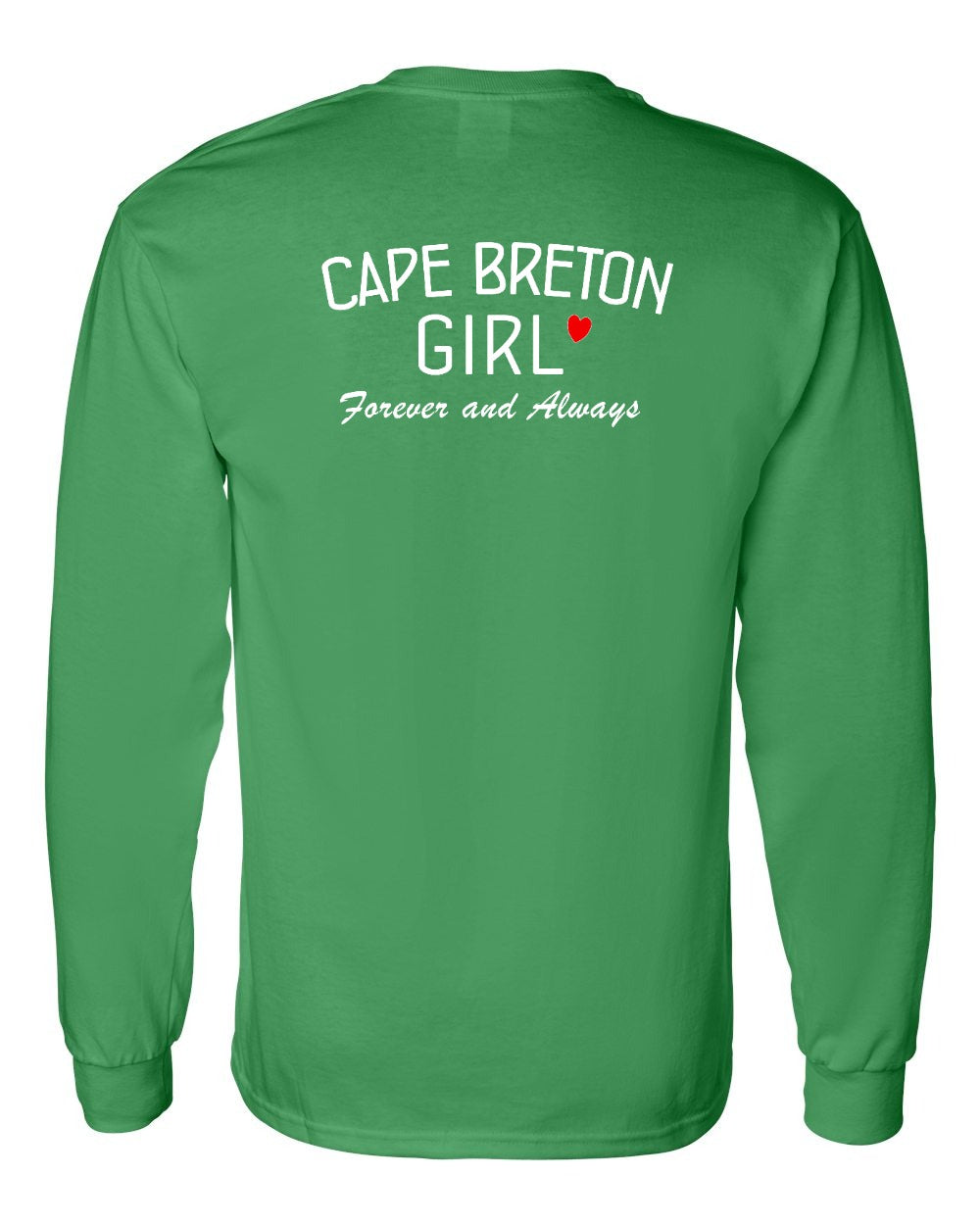 CB Girl Forever and Always Left Chest & Back Long Sleeve Tee - Unisex