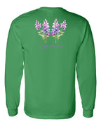 CB Lupin Left Chest and Back Long Sleeve Tee - Unisex