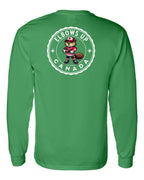 Elbows up Beaver Left Chest and Back Long Sleeve - Gildan Canada (sewn Internationally) - Unisex