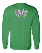 NB Lupins Left Chest and Back Long Sleeve Tee - Unisex