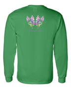 NS Lupins Left Chest and Back Long Sleeve Tee - Unisex