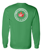 Born and Raised PEI Left Chest and Back Long Sleeve - Gildan Canada (sewn Internationally) - Unisex