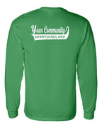 Custom Your Community Swoop (NFLD) Left Chest and Back Long Sleeve - Unisex