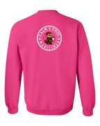 Calm Cool Maritimer Rosie Left Chest and Back Crewneck Sweatshirt - Unisex