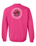 Proud Mean & Nasty Beaver and Moose Left Chest and Back Crewneck Sweatshirt - Gildan Canada (sewn Internationally) - Unisex