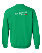NB Nurse Left Chest and Back Crewneck Sweatshirt - Unisex