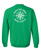 Maritime Swag NS Compass Left Chest and Back Crewneck Sweatshirt - Unisex