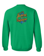 Anchored in NFLD (New Design) Left Chest and Back Crewneck Sweatshirt - Unisex