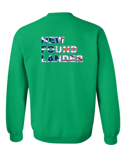 New Found Lander Left Chest and Back Crewneck Sweatshirt