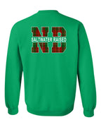 NB Saltwater Raised Left Chest and Back Crewneck Sweatshirt - Unisex