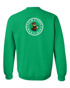 Calm Cool Maritimer Rosie Left Chest and Back Crewneck Sweatshirt - Unisex