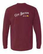CB Diva Left Chest and Back Long Sleeve Tee - Unisex