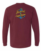 Anchored in CB (New Design) Left Chest and Back Long Sleeve Tee - Unisex
