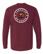 CDN as Chuck Rosie Flex Left Chest and Back Long Sleeve - Gildan Canada (sewn Internationally) - Unisex