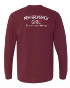 NB Girl Forever and Always Left Chest & Back Long Sleeve Tee - Unisex