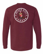 Never 51st Beaver Left Chest and Back Long Sleeve - Gildan Canada (sewn Internationally) - Unisex