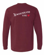 NFLD Girl Left Chest and Back Long Sleeve - Unisex