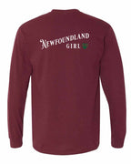 NFLD Girl Tartan Left Chest and Back Long Sleeve - Unisex