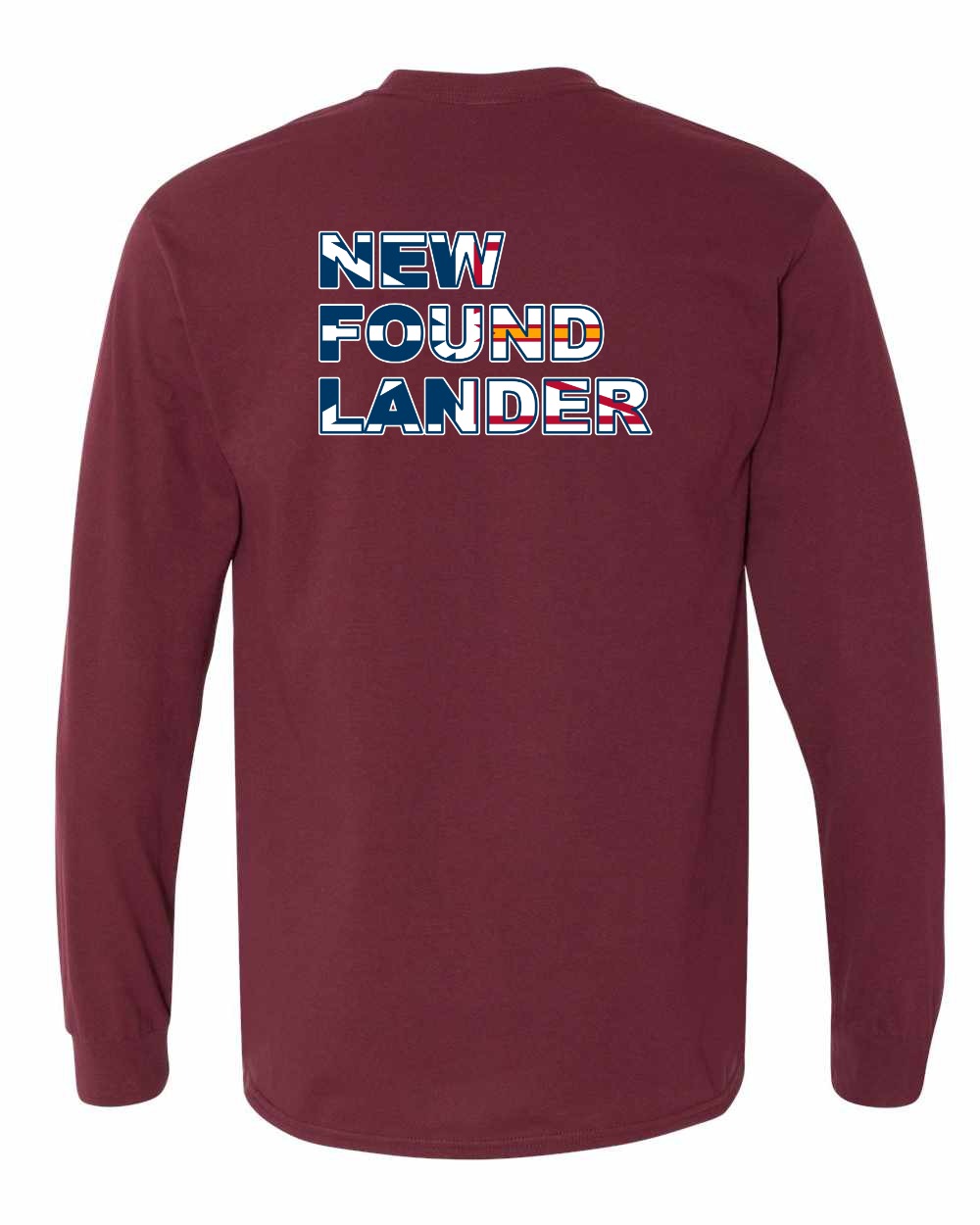 New Found Lander Left Chest and Back Long Sleeve