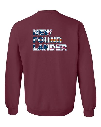 New Found Lander Left Chest and Back Crewneck Sweatshirt