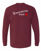 NFLD Nurse Left Chest and Back Long Sleeve - Unisex