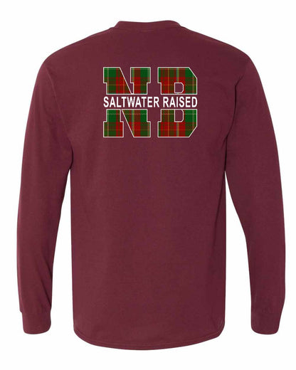 Newbrunswick Saltwater Raised Left Chest and Back Long Sleeve