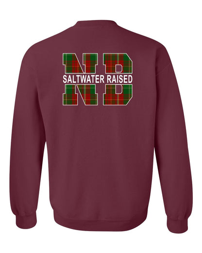 New Brunswick Saltwater Raised Left Chest and Back Crewneck