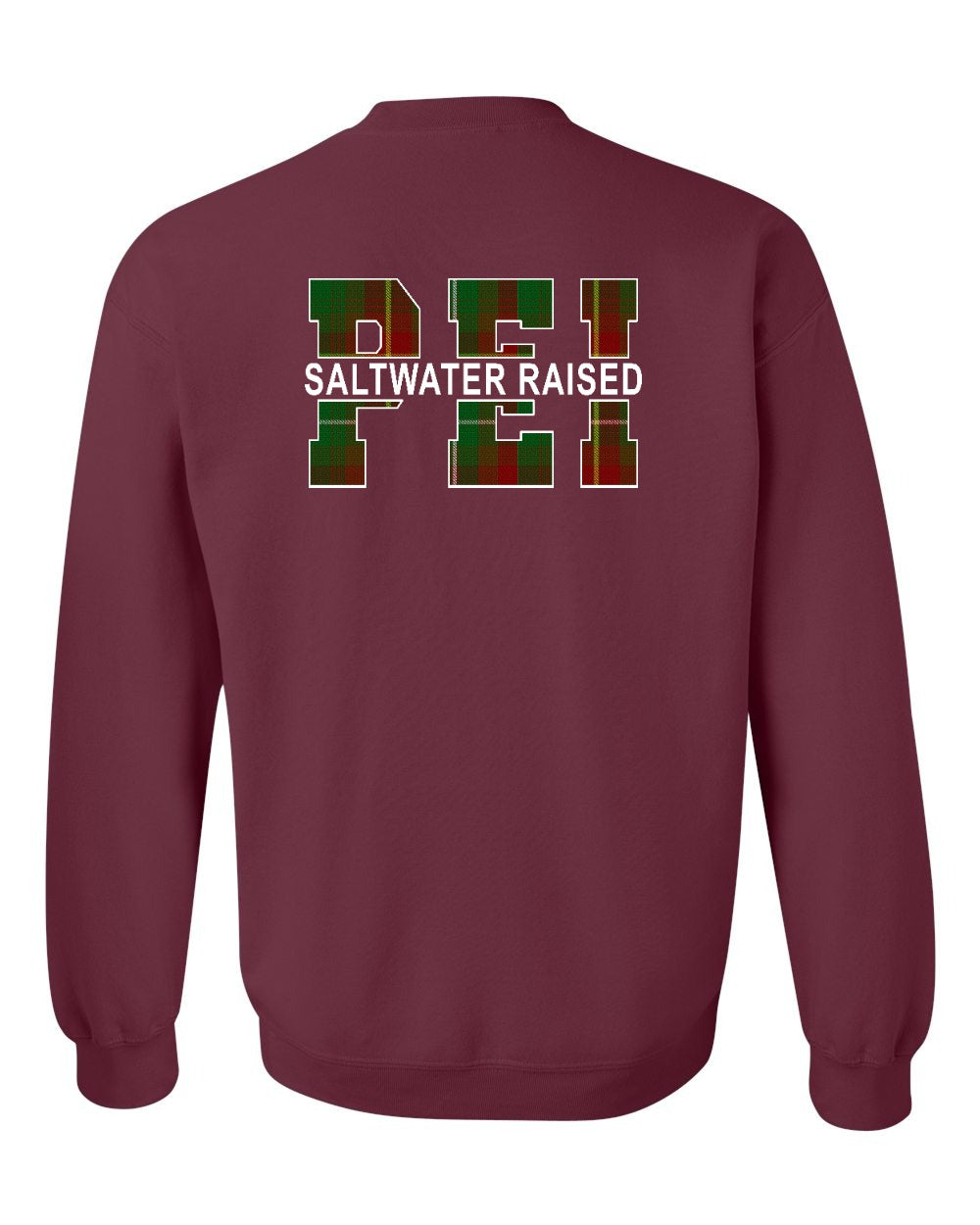 Prince Edward Island Saltwater Raised Left Chest and Back Sweatshirt