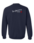 NB Nurse Left Chest and Back Crewneck Sweatshirt - Unisex