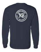 Born & Raised NB Left Chest and Back Long Sleeve Tee - Unisex