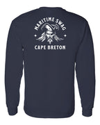 Maritime Swag CB Pirate Left Chest and Back Long Sleeve Tee - Unisex