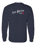 CB Mom Left Chest and Back Long Sleeve Tee - Unisex