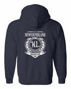 It's  A NFLD Thing Left Chest and Back Zip Hoodie - Unisex
