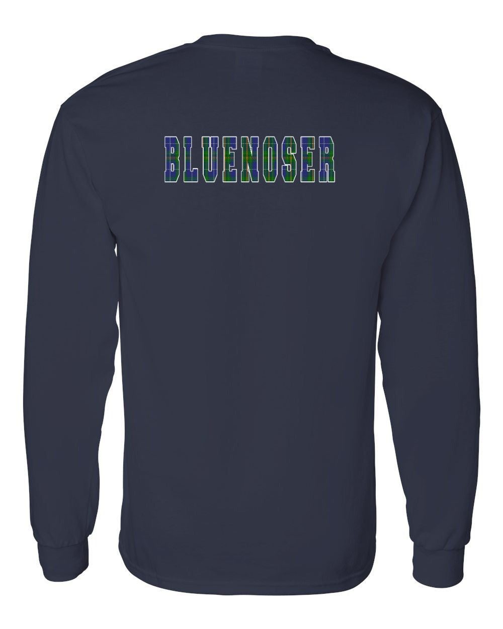 Bluenoser Left Chest and Back Long Sleeve Tee - Unisex