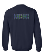 Bluenoser Left Chest and Back Crewneck Sweatshirt - Unisex