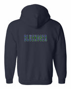 Bluenoser Left Chest and Back Zip Hoodie - Unisex