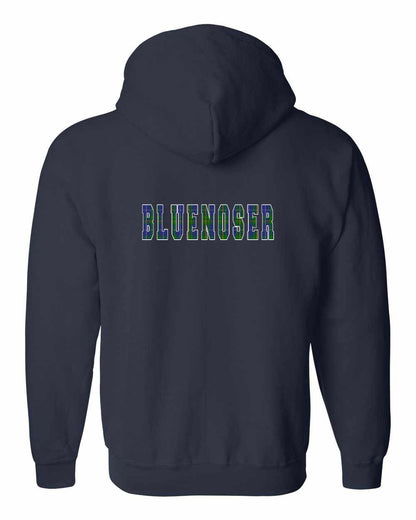 Bluenoser Left Chest and Back zip-hoodie