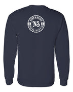 Born & Raised NS Left Chest and Back Long Sleeve Tee - Unisex